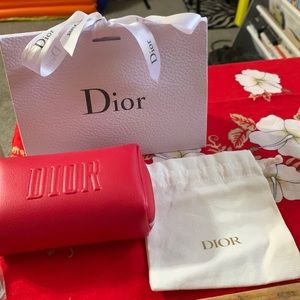 Authentic Dior makeup bag